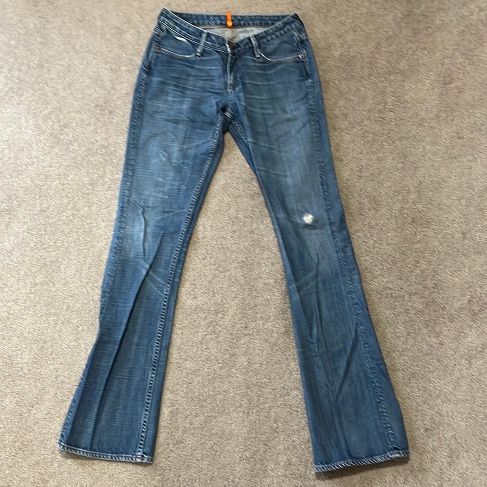 Earnest Sewn Size 26 Distressed Jeans